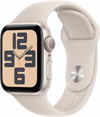 Apple Watch SE (2022) 40mm Starlight Aluminum Sport Band S/M