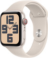 Apple Watch SE (2022) 4G 44mm Starlight Aluminum Sport Band M/L