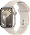 Apple Watch Series 9 41 mm Polarstern Aluminium Sportarmband M/L