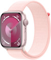 Apple Watch Series 9 45mm Pink Aluminum Sport Watch Strap