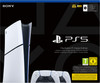 PlayStation 5 Slim Digital Edition + Zusätzlicher Controller Weiß