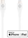 BlueBuilt USB-C-auf-Lightning-Kabel 1,5 m Nylon Weiß