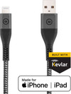BlueBuilt USB-A-auf-Lightning-Kabel 1,5 m Kevlar Schwarz