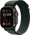 Apple Watch Ultra 2 4G 49 mm Schwarz Alpine Loop Grün M