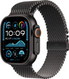 Apple Watch Ultra 2 4G 49 mm Schwarz Milanaise Armband S