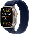 Apple Watch Ultra 2 4G 49 mm Silber Trail Loop Blau S/M