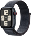 Apple Watch SE 2024 4G 40mm Midnight Sport Watch Strap