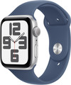 Apple Watch SE 2024 44mm Silver Sport Band S/M