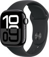 Apple Watch Series 10 4G 42 mm Schwarz Sportarmband M/L