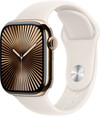 Apple Watch Series 10 4G 42 mm Titan Gold Sportarmband M/L