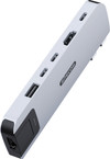 Sitecom MacBook Air Multiport Hub 6 in 2 Silver