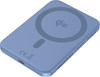 BlueBuilt Wireless Powerbank mit Qi2 und MagSafe 5.000 mAh mit Schnellladen 20 Watt Blau