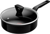 Tefal Renew Black Ceramic High-Sided Skillet 24cm + Lid