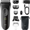 Braun Series 3+ 3000BT Grau