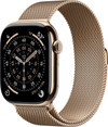 Apple Watch Series 11 5G 46mm Titanium Gold Milanese Loop S/M