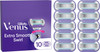 Gillette Venus Extra Smooth Swirl Ersatzklingen (10 Stück)