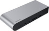 BlueBuilt DisplayLink Dockingstation Pro mit USB-C Silber