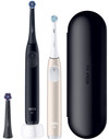 Oral-B iO 2 Holiday Edition Schwarz und Rosa Doppelpack
