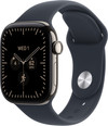 Apple Watch Series 12 Cellular 42 mm Titan Natur Sportarmband S/M