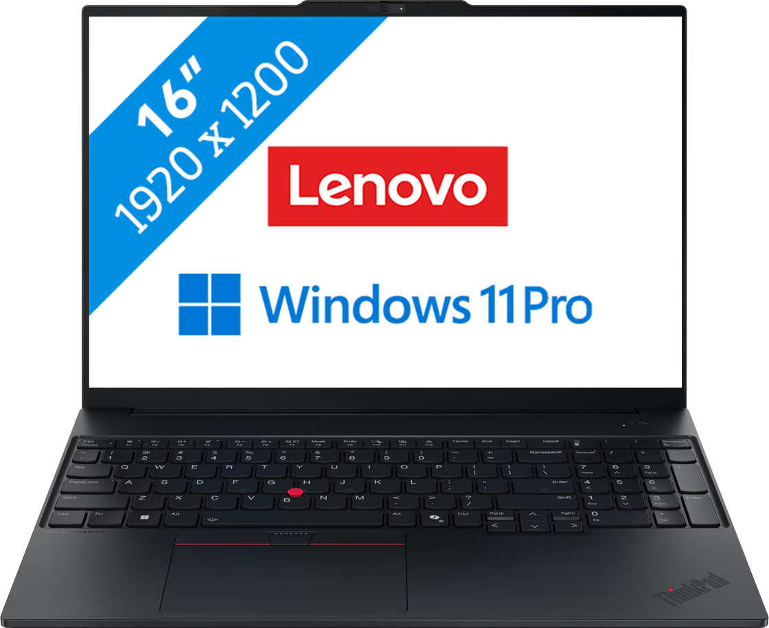 Lenovo ThinkPad E16 Gen 3 (AMD) - 21ST005VMH QWERTY [Englische Tastatur]
