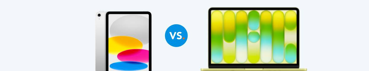 Apple iPad und Apple MacBook im Vergleich