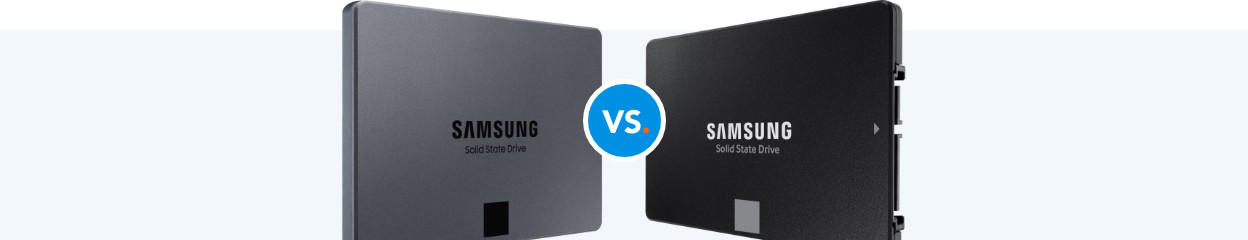Compare the Samsung 870 QVO to the Samsung 870 EVO