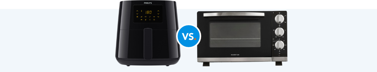 Die Unterschiede zwischen einer Heißluftfritteuse und einem Backofen