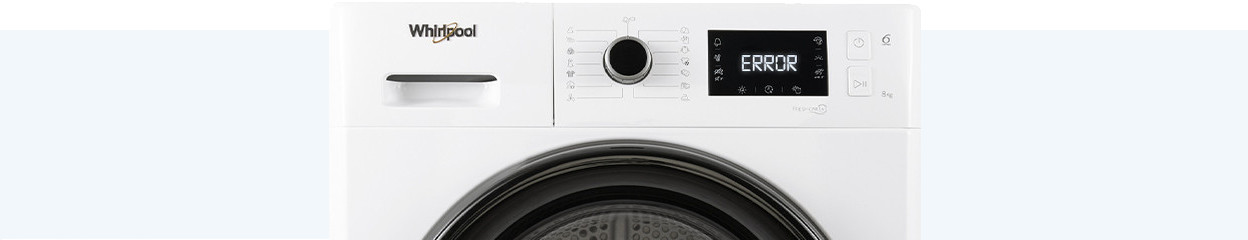 How do you fix a Whirlpool dryer error yourself?