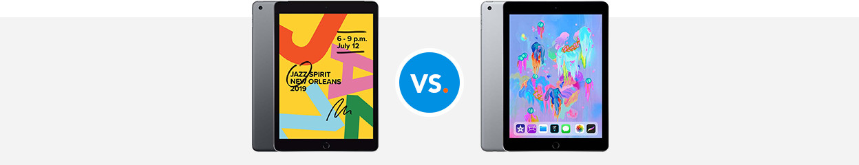 Compare the Apple iPad (2019) to the Apple iPad (2018)