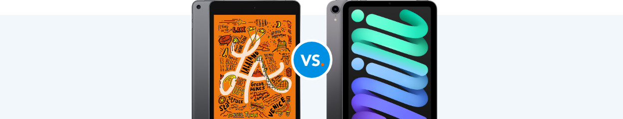 Compare the Apple iPad Mini 6 to the Apple iPad Mini 5