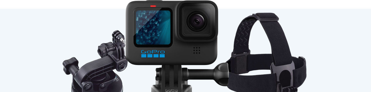 What viewing angles do the different GoPro mounts have?