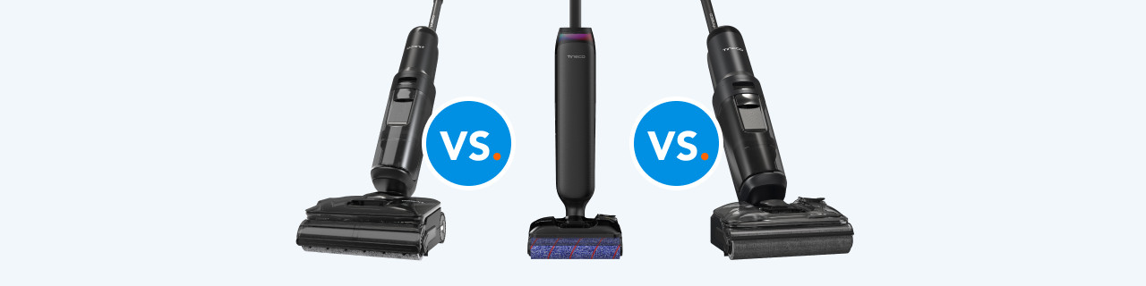 Tineco S7 Stretch, S7 Stretch Steam Plus und S7 Artist Premium im Vergleich