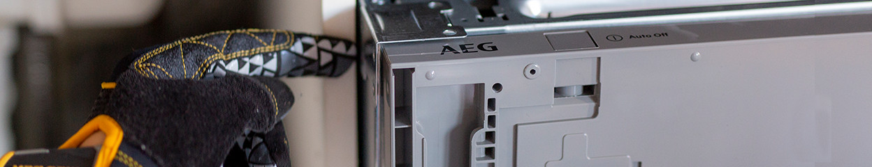 How do you build in a dishwasher?