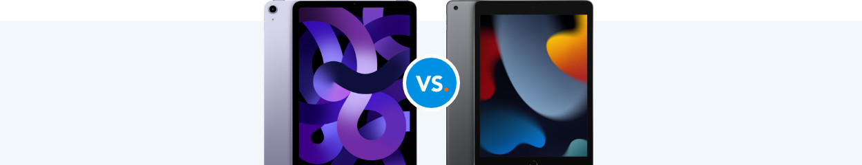 Apple iPad Air (2022) und Apple iPad (2021) im Vergleich