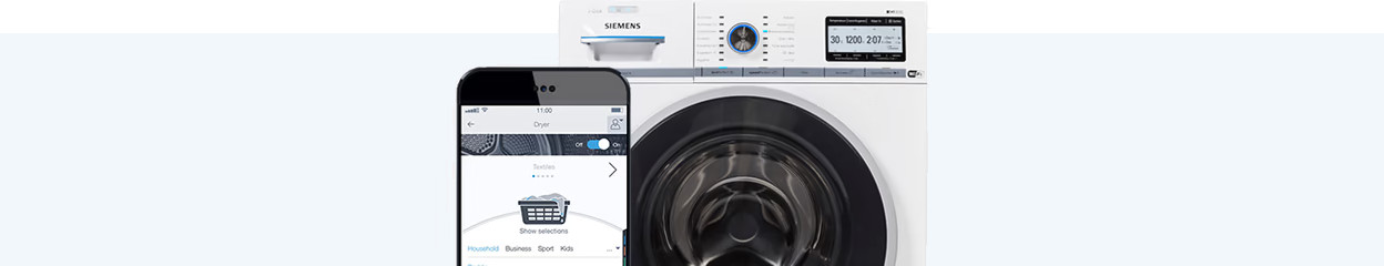 How do you set up WiFi on your Siemens washing machine?