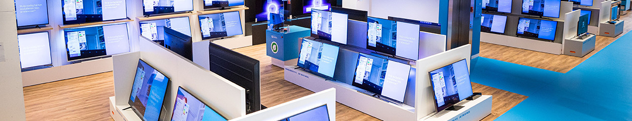 How do you pick up a TV in our stores?