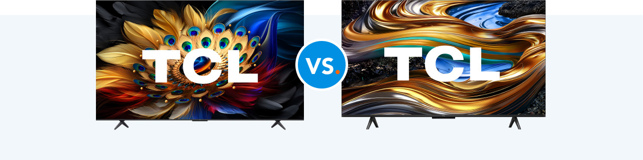 TCL QLED C61B und TCL 4K LED P71B im Vergleich