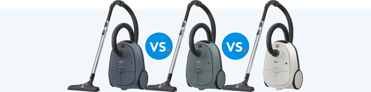 Compare the AEG 6000 Allergy, Animal, and Clean