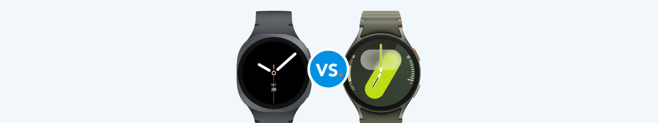 Samsung Galaxy Watch8 und Watch7 im Vergleich