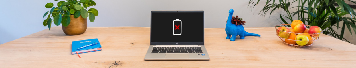 How do you check whether the battery of your laptop is broken?