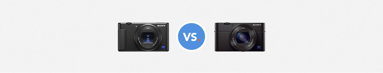 Sony ZV-1 und Sony DSC-RX100 III im Vergleich
