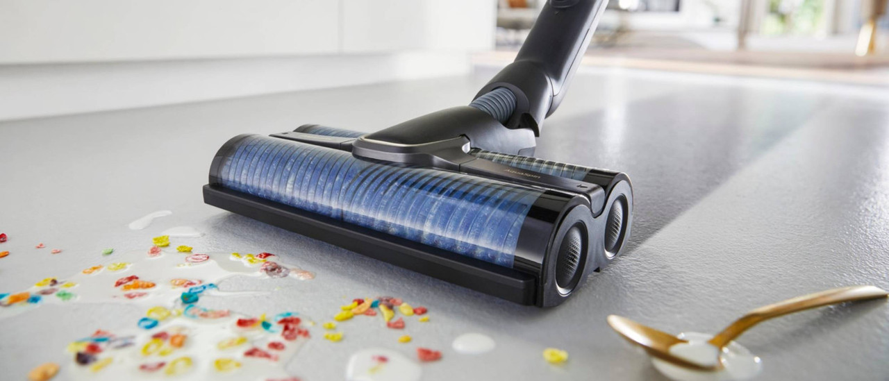 Rotating mopping pad