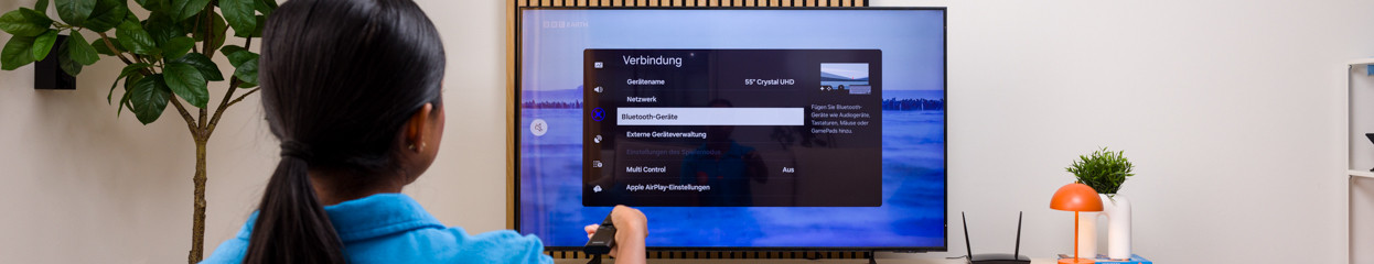 Wie behebe ich Bluetooth-Probleme auf meinem Fernseher?