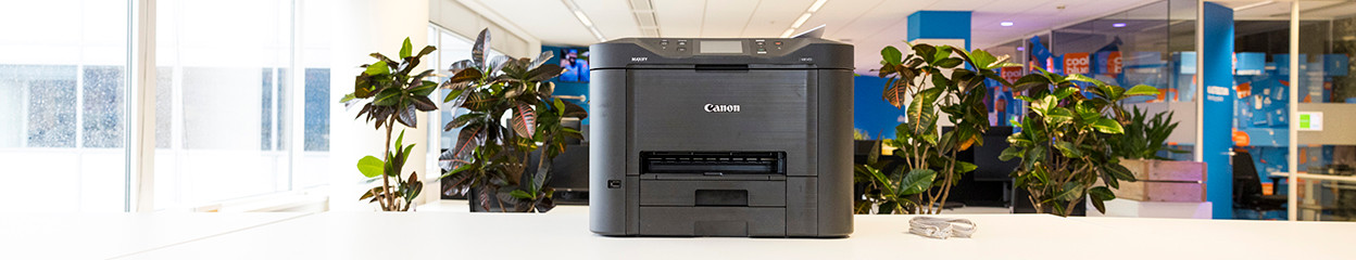 How do you install a Canon inkjet printer?