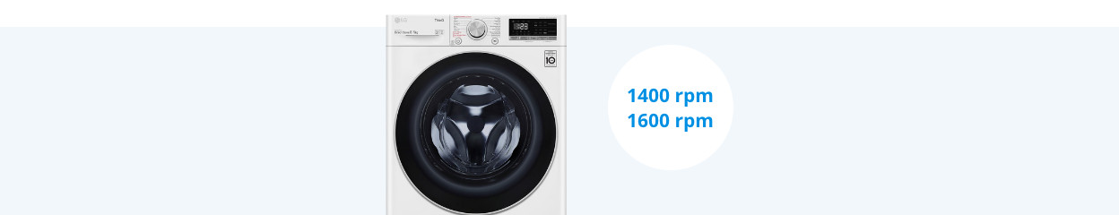 How much RPM does your washer dryer combination need?