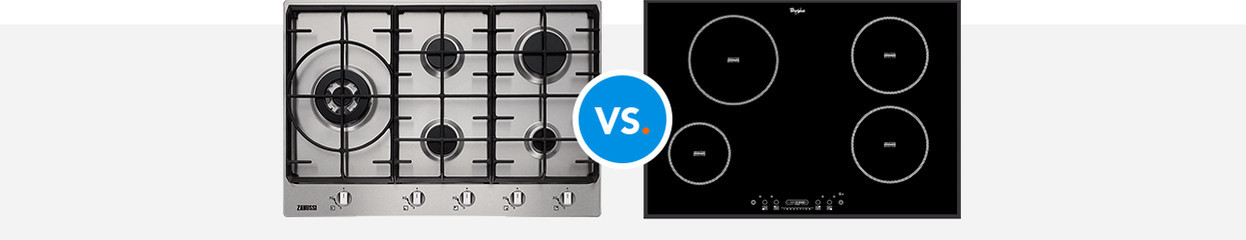 Entscheidest du dich für ein Gaskochfeld oder ein Induktionskochfeld?