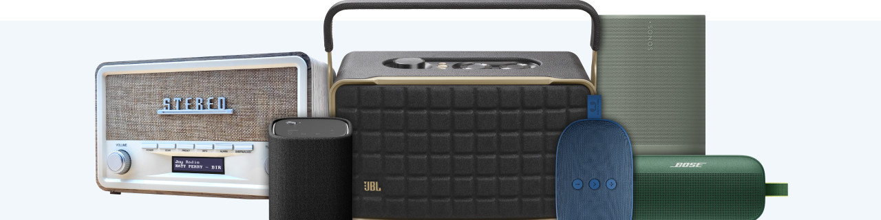 Which speaker suits your garden or balcony best?