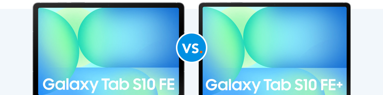 Samsung Galaxy Tab S10 FE und Tab S10 FE Plus im Vergleich