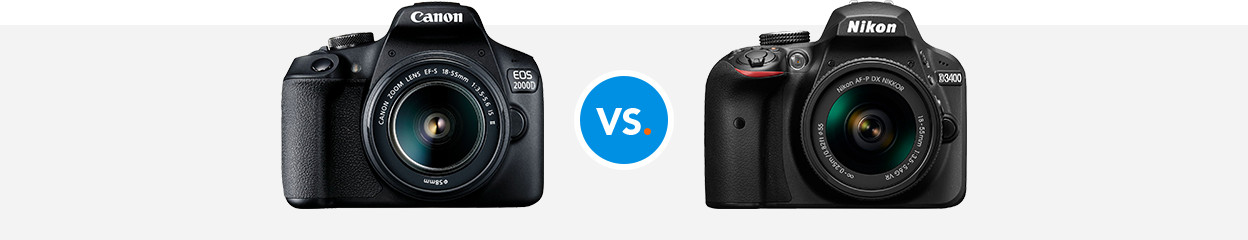 Canon und Nikon Spiegelreflexkameras im Vergleich
