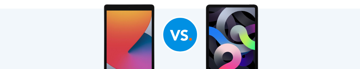 Das Apple iPad (2020) mit dem Apple iPad Air (2020) vergleichen